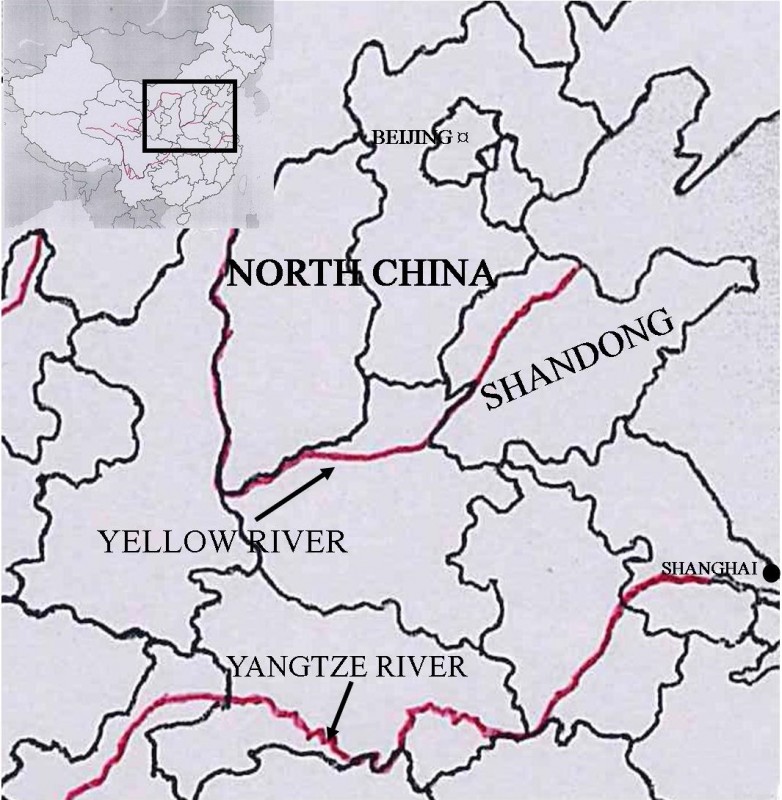 Shandong typhoon map 1935