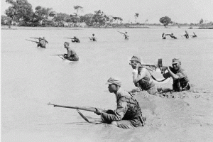 Yellow River flood Chinese Nationalist soldiers 1938