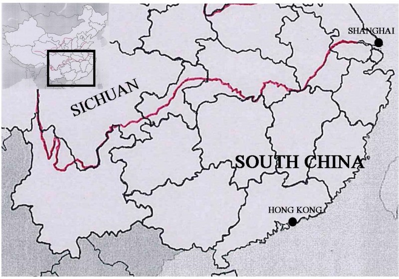Sichuan Map 1925