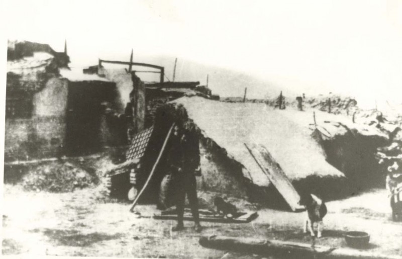 Haiyuan earthquake relief tent 1920