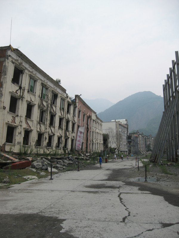 Beichuan city after Wenchuan earthquake, 2014